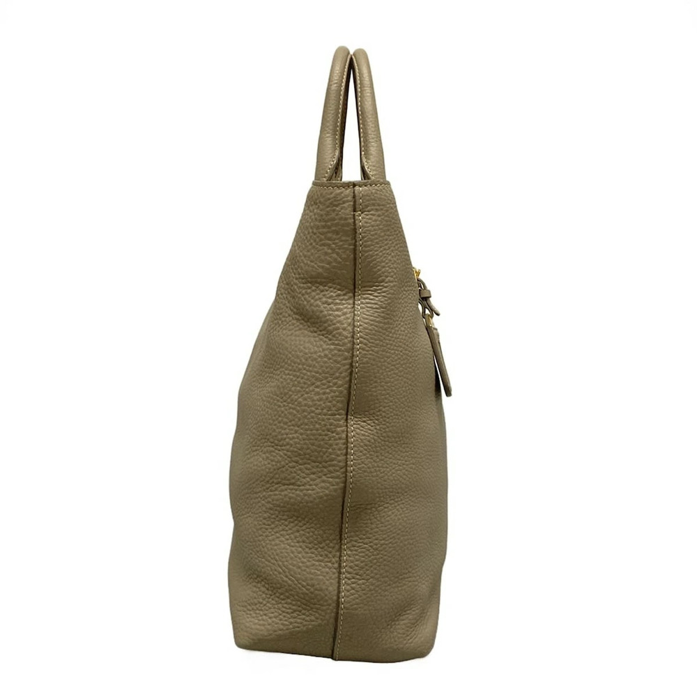 Prada Gray Vitello Daino Shopping Tote bag - Picture 2 of 7